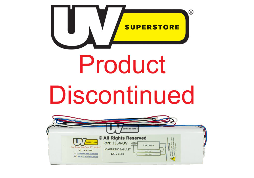 3354-UV Magnetic Ballast Discontinued