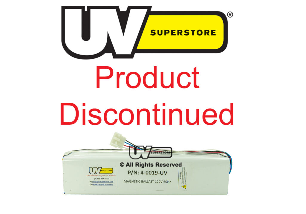 4-0019-UV Magnetic Ballast Discontinued